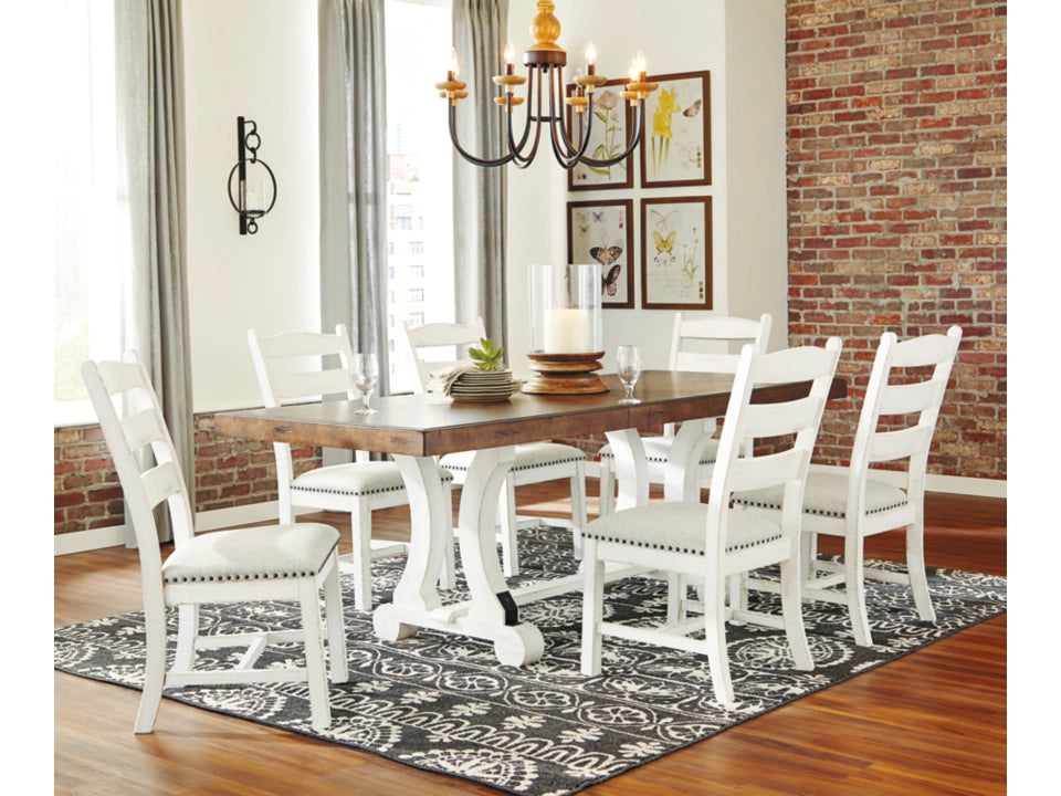 Valebeck Dining Table and 6 Chairs