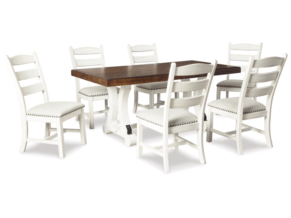 Valebeck Dining Table and 6 Chairs