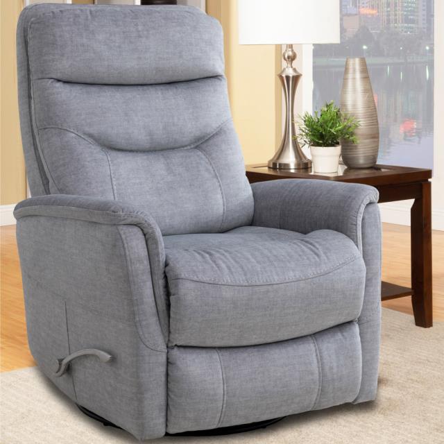 Parker House Gemini- Capri Silver Manual Lift Recliner Power