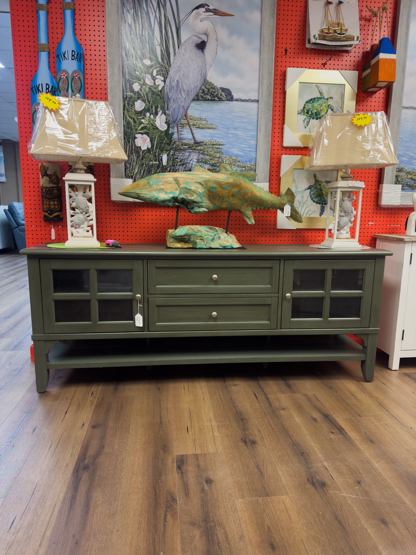 Highland 76" TV Console