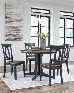 Landocken Dining Table & 4 Chairs