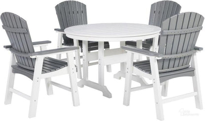 Transville Outdoor Table and 4 Chairs