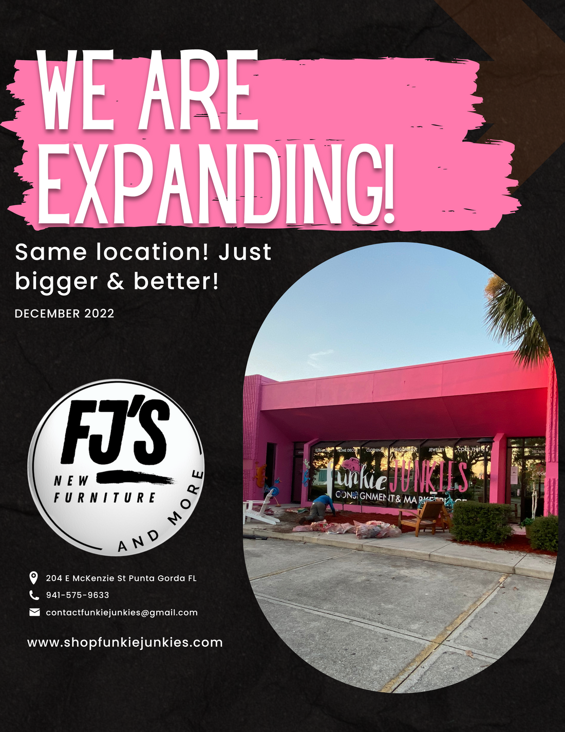 Funkie Junkies is EXPANDING!!!