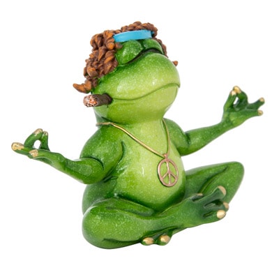 High Hippie Yoga Frog