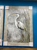 38x53" Great Blue Heron Art