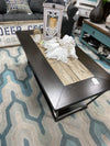 3PC Tile Center Coffee Table and 2 Side Tables