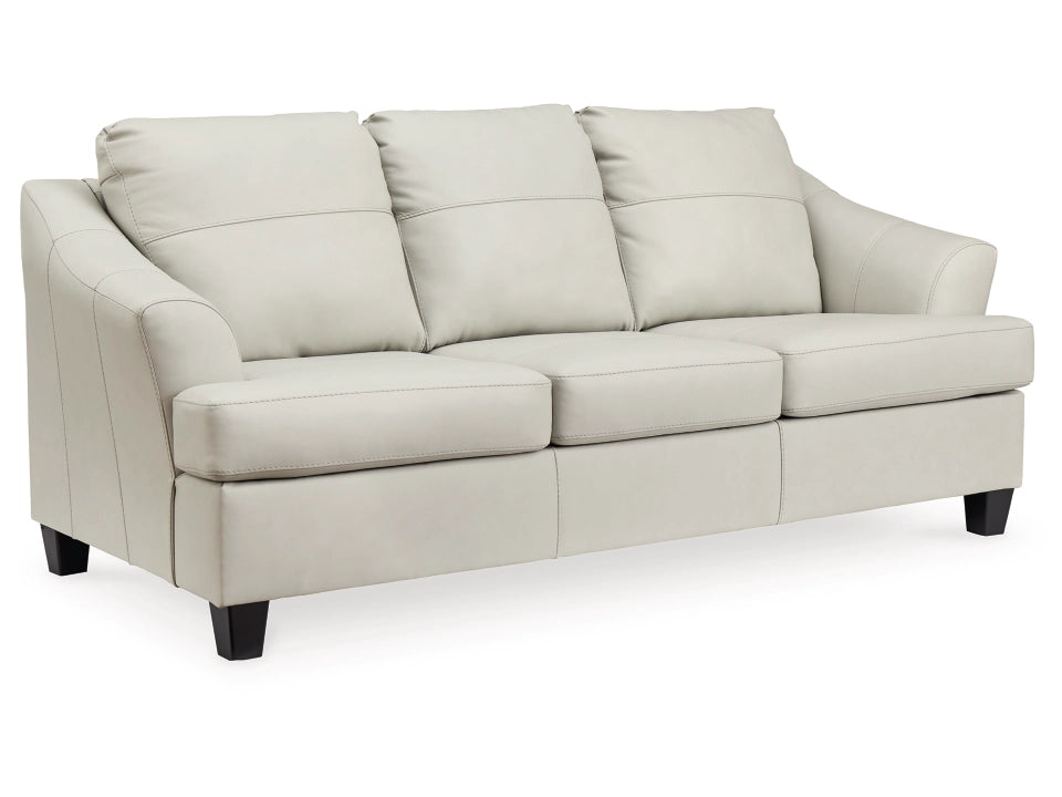 Ashley Genoa Leather Sofa