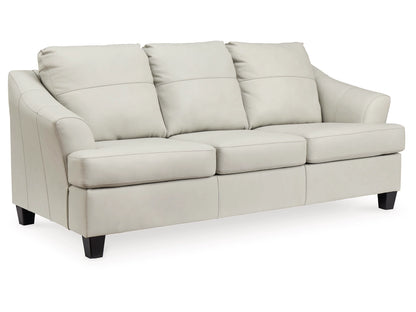 Ashley Genoa Leather Sofa