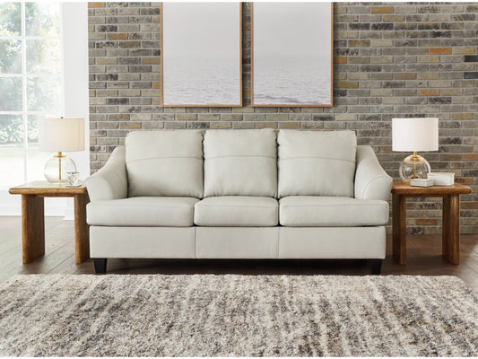 Ashley Genoa Leather Sofa