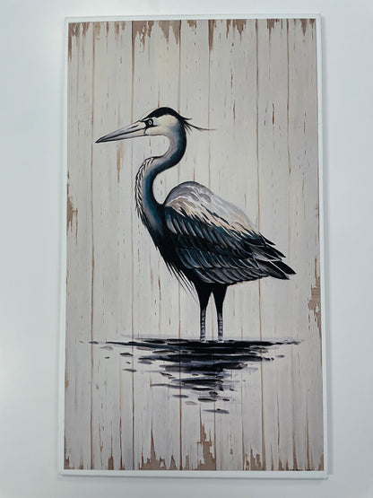 White Coastal End Table