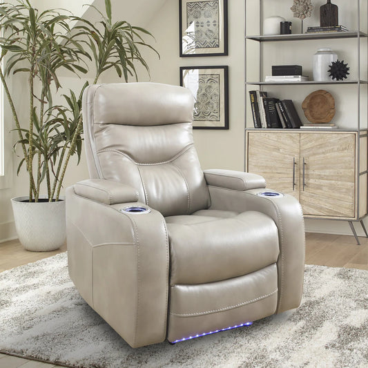 Parker House Origin - Linen Power Home Theater Recliner