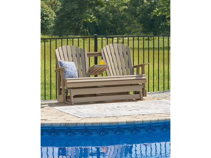 Hyland Wave Driftwood 4pc Outdoor Seating Set