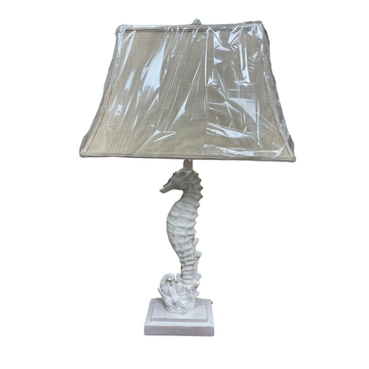 Pair of Seahorse Facing Table Lamps