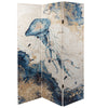 Seahorse and Jellyfish Canvas Screen