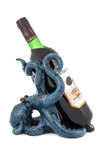 Blue Octopus Wine Bottle Holder