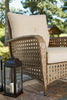 5PC Braylee Driftwood Outdoor Conversation Set