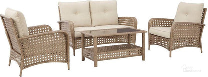 Braylee Driftwood Outdoor Patio Set