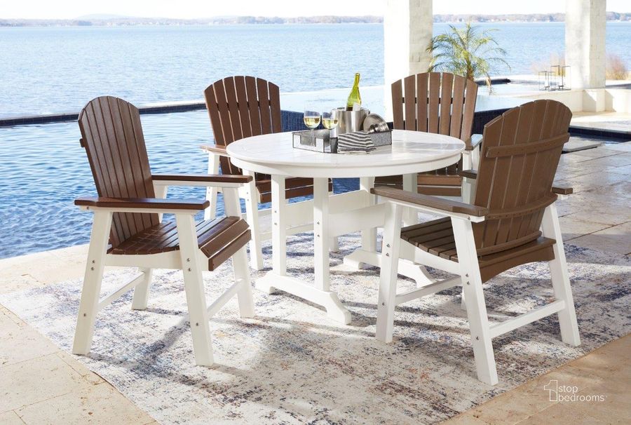 Genesis Bay Outdoor Dining Table and 4 Chairs