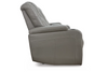 Mancin Reclining Sofa with Drop Down Table and Love Seat