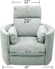 PARKER HOUSE RADIUS - WINDSTREAM / Power Swivel Glider Recliner
