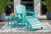 Sundown Treasure Teal Ottoman