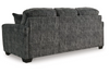 Lonoke Gun Metal Grey Sofa and Love Seat Set