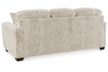 Lonoke Parchment White Sofa and Love Seat Set